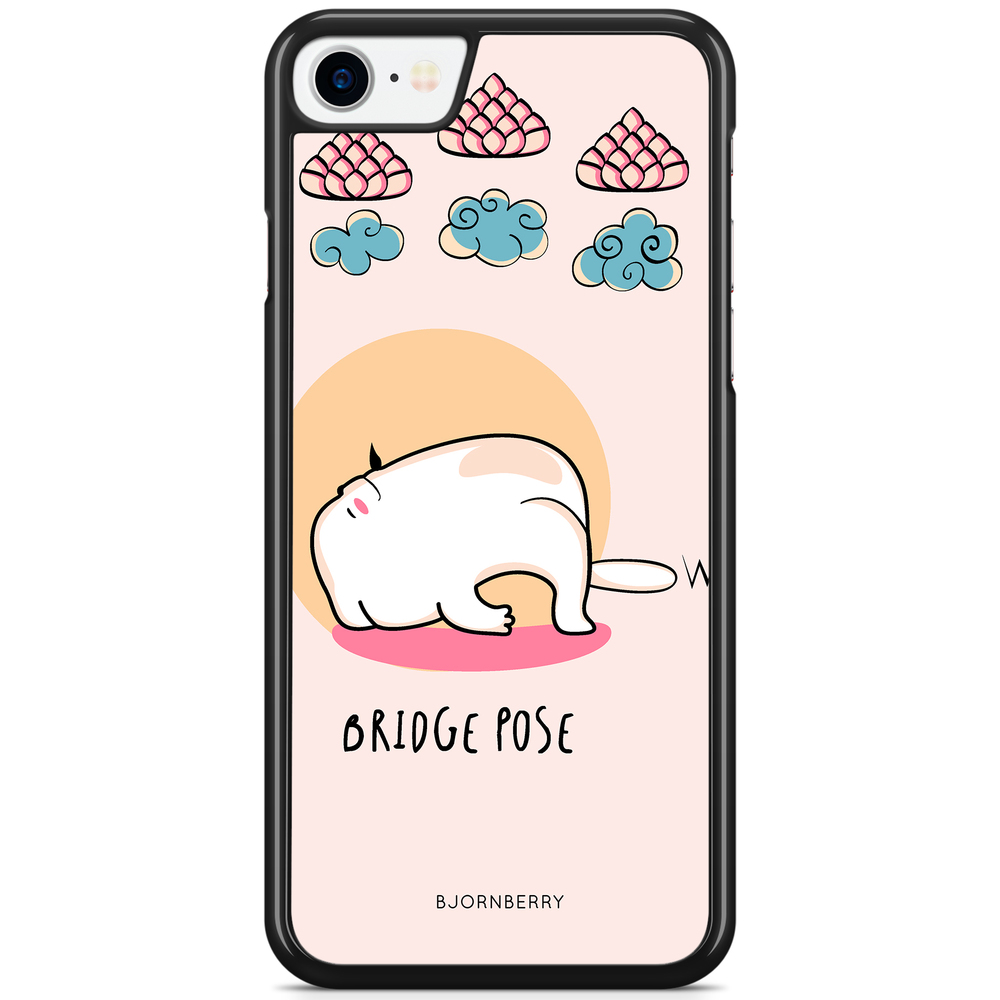 iPhone 8 / iPhone SE (2022/2020) Case - Yoga Cat Bridge Pose