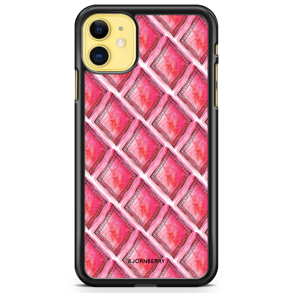 iPhone 11 Case - Red Rhombus