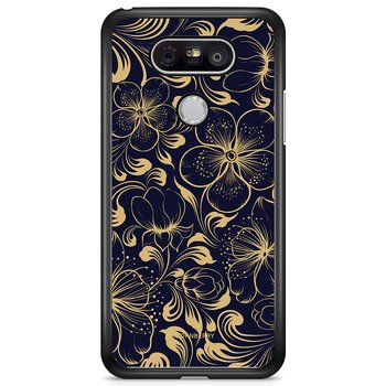 LG G5 Case - Dark Blue Flowers