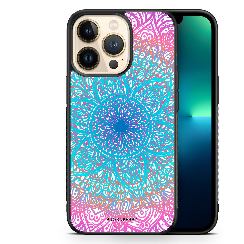 iPhone 13 Pro Case - Pastel Mandala