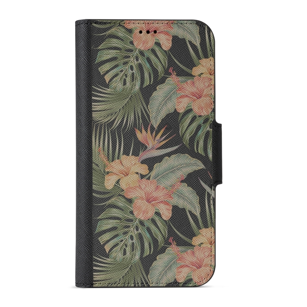 Magnetiskt Mobilskal iPhone 8/SE (2022/2022) Plånboksfodral - Hibiscus | Mobilskal & Mobilfodral BJORNBERRY