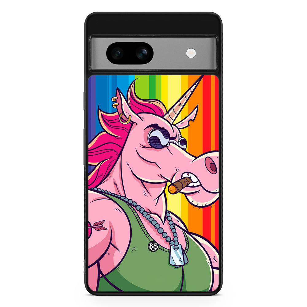 Google Pixel 7a Case - Muscle Unicorn