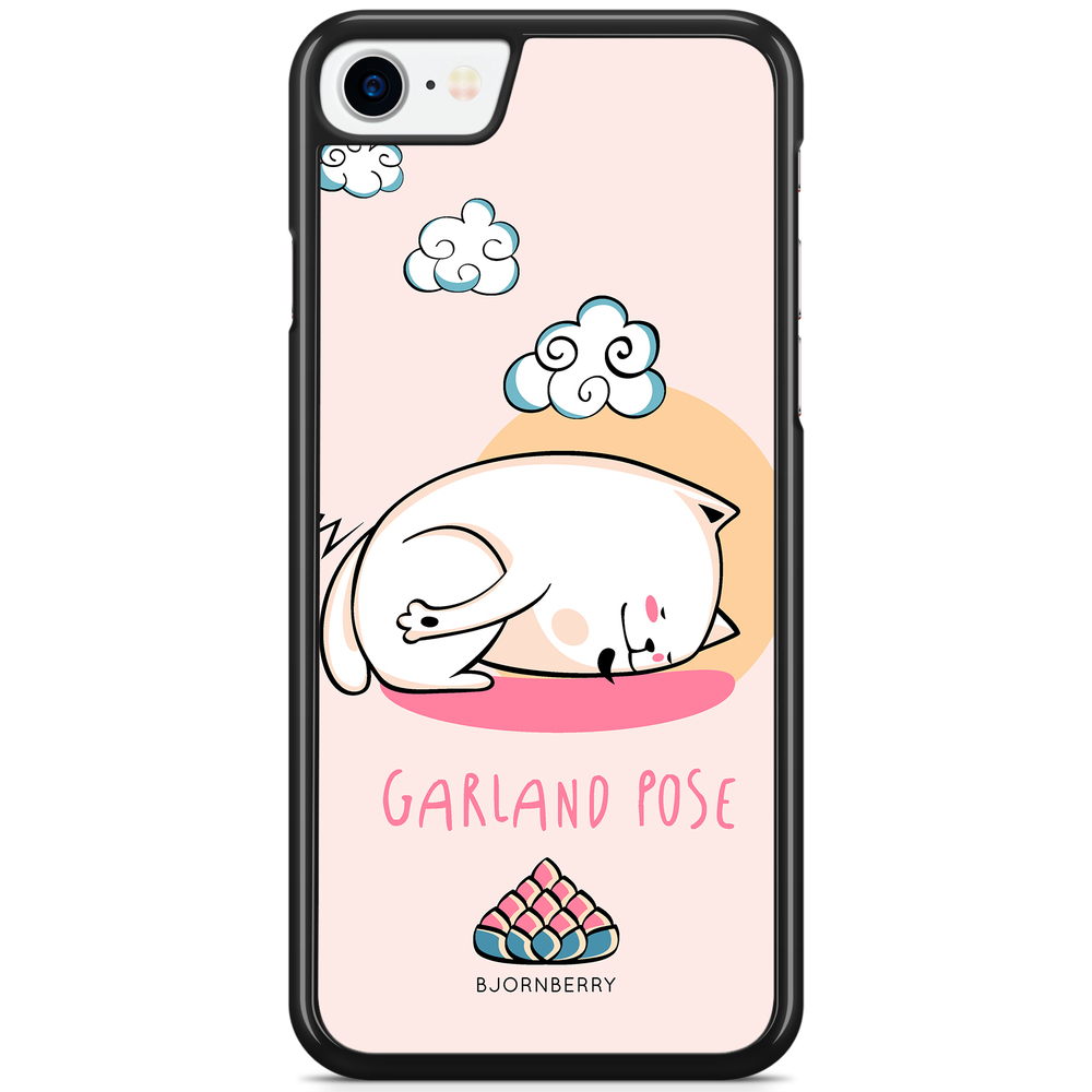 iPhone 8 / iPhone SE (2022/2020) Case - Yoga Cat Garland
