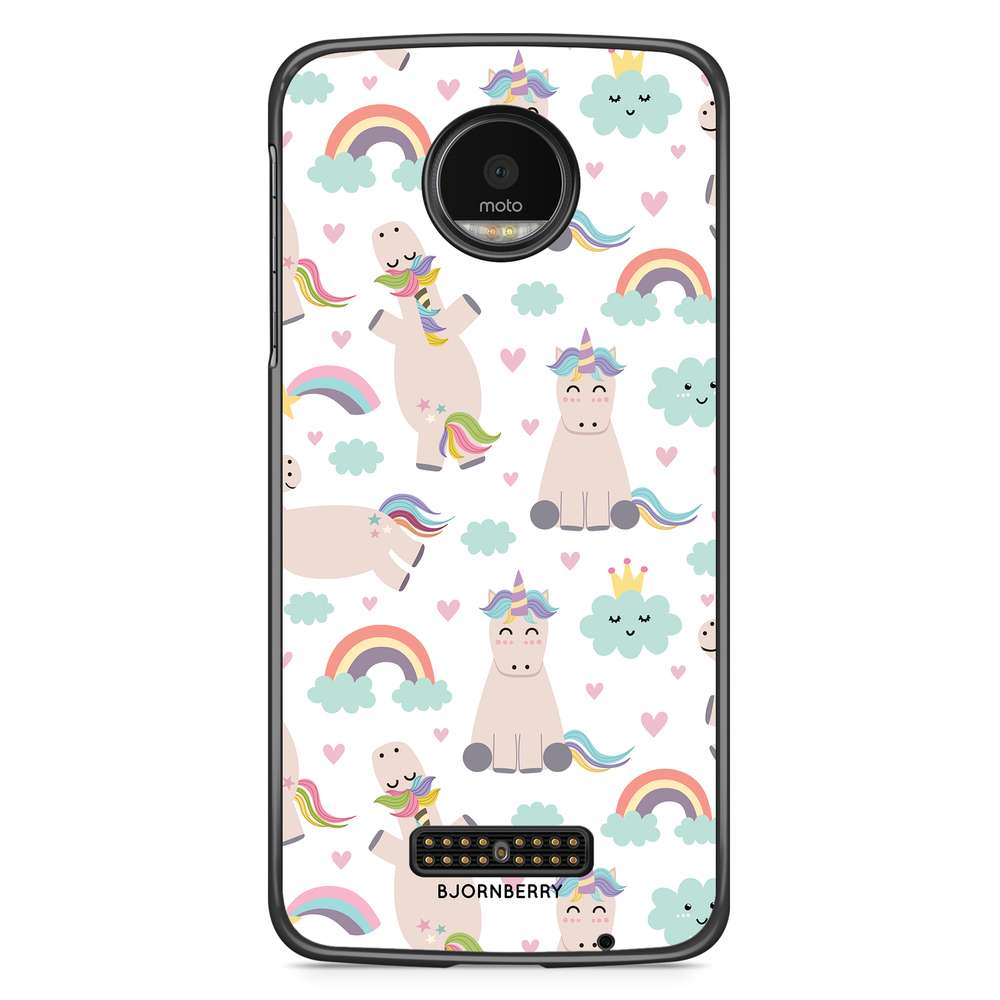 Moto Z2 Play Case - Unicorns