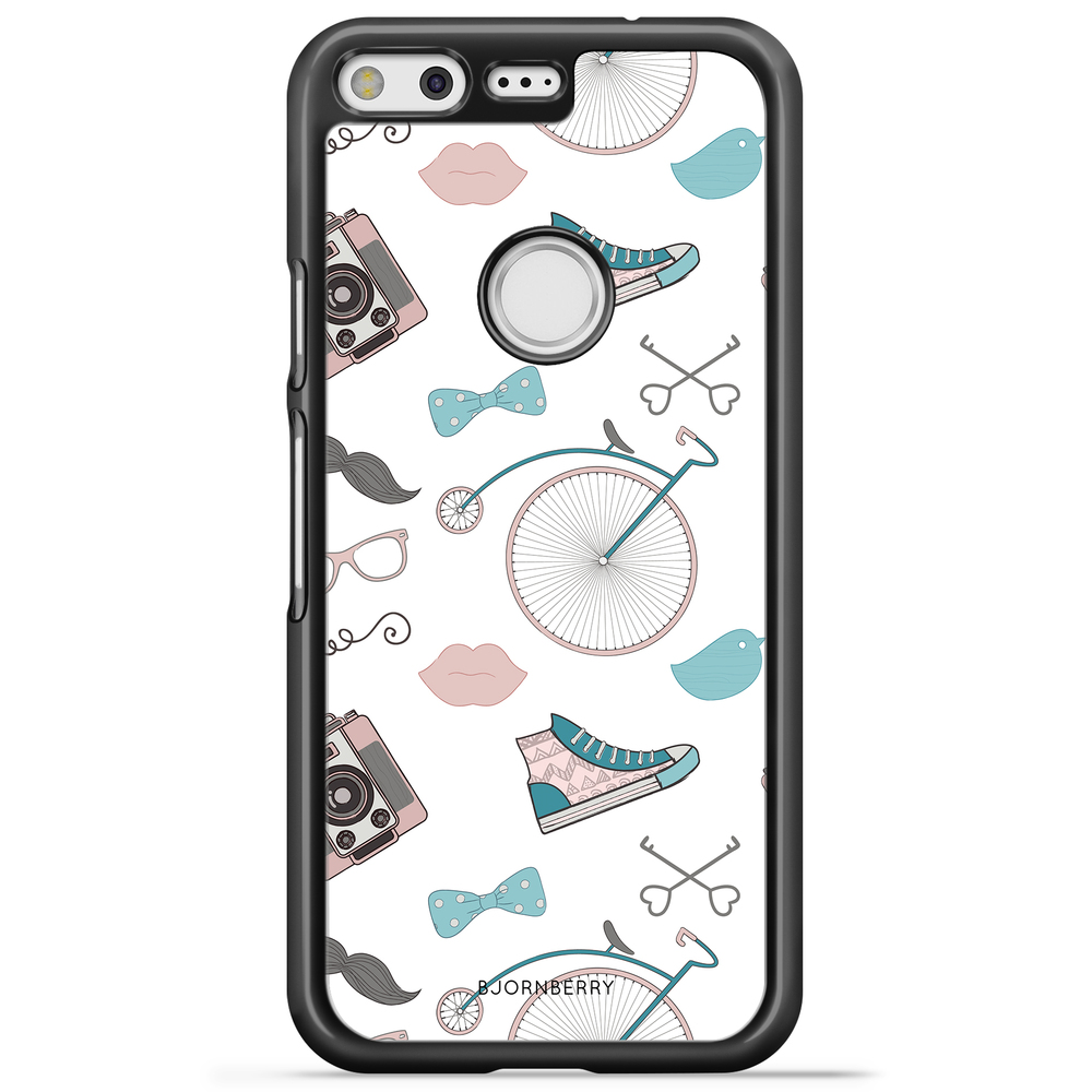 Google Pixel Case - Hipster Pattern