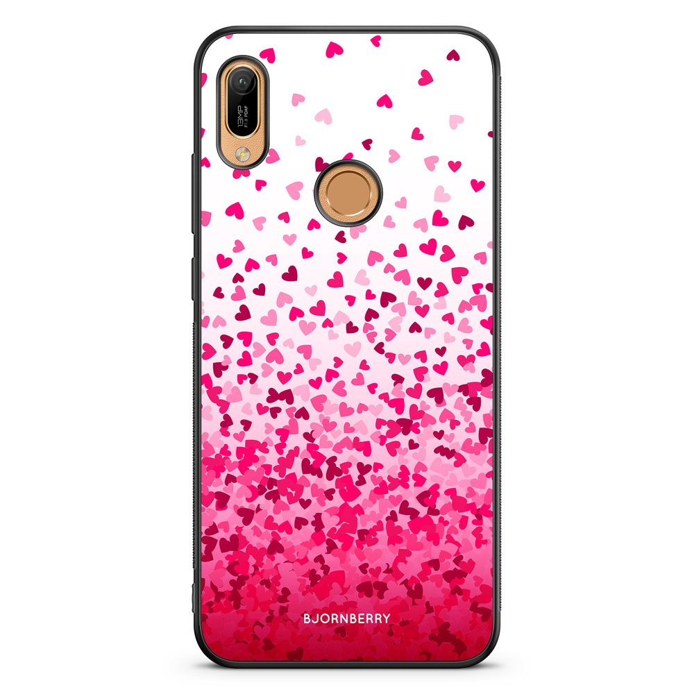 Huawei Y6 2019 Case - Heart Confetti