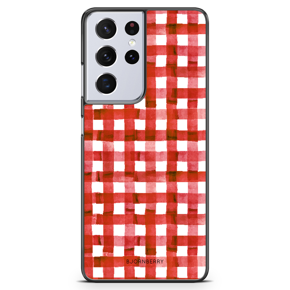 Samsung Galaxy S21 Ultra Case - Red Stripes