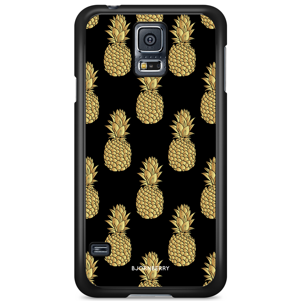 Samsung Galaxy S5/S5 NEO Case - Gold Pineapples