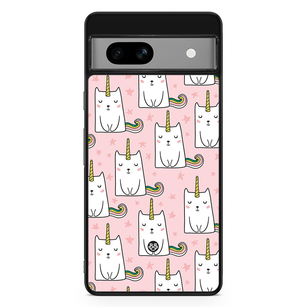 Google Pixel 7a Case - Cat Unicorn