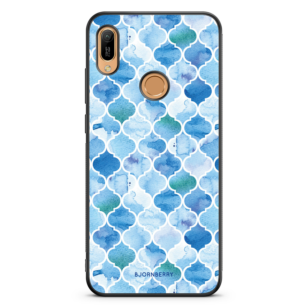 Huawei Y6 2019 Case - Watercolour Moroccan