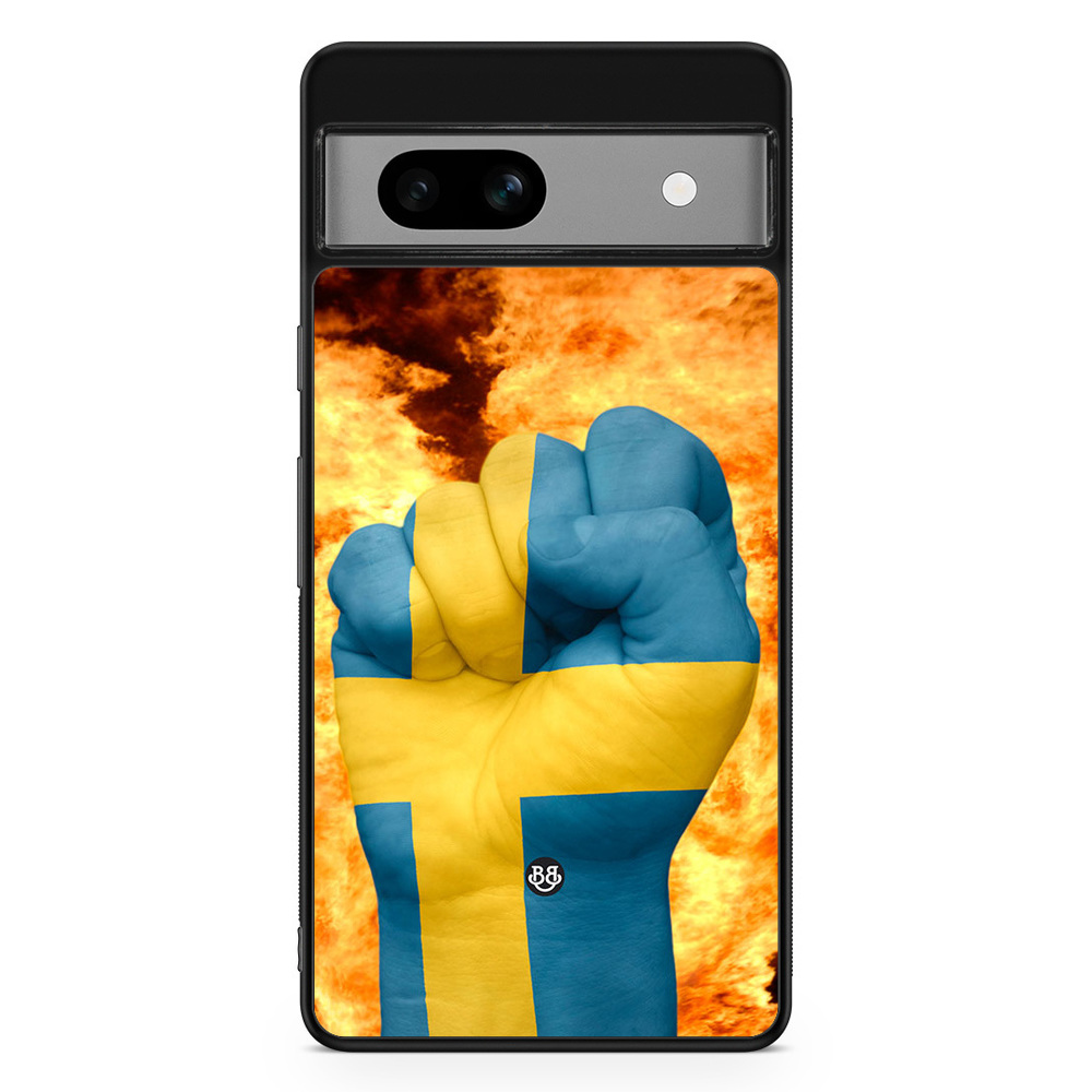 Google Pixel 7a Skal - Sverige Hand