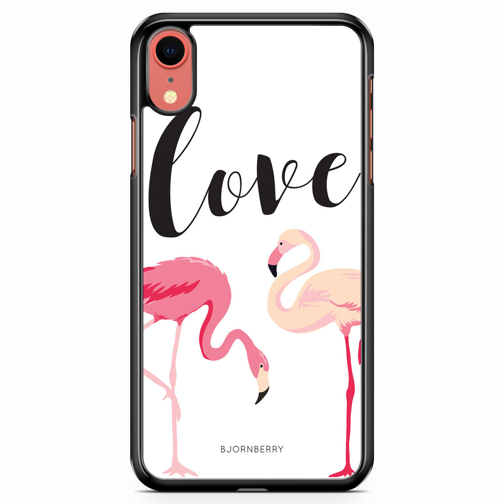 iPhone XR Case - Love Flamingo