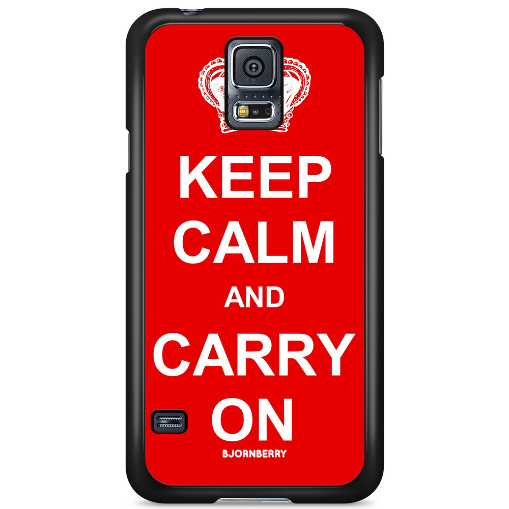 Samsung Galaxy S5/S5 NEO Case - Keep calm carry on