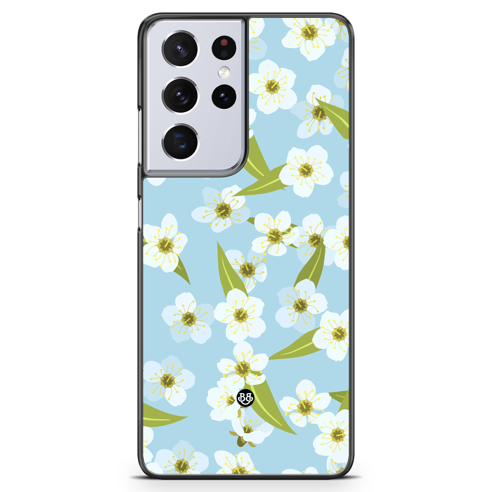 Samsung Galaxy S21 Ultra Case - SUMMER GARDEN - Blossom Sky