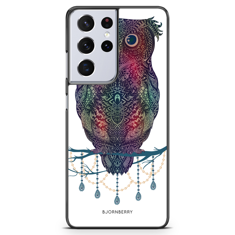 Samsung Galaxy S21 Ultra Case - Mandala Owl