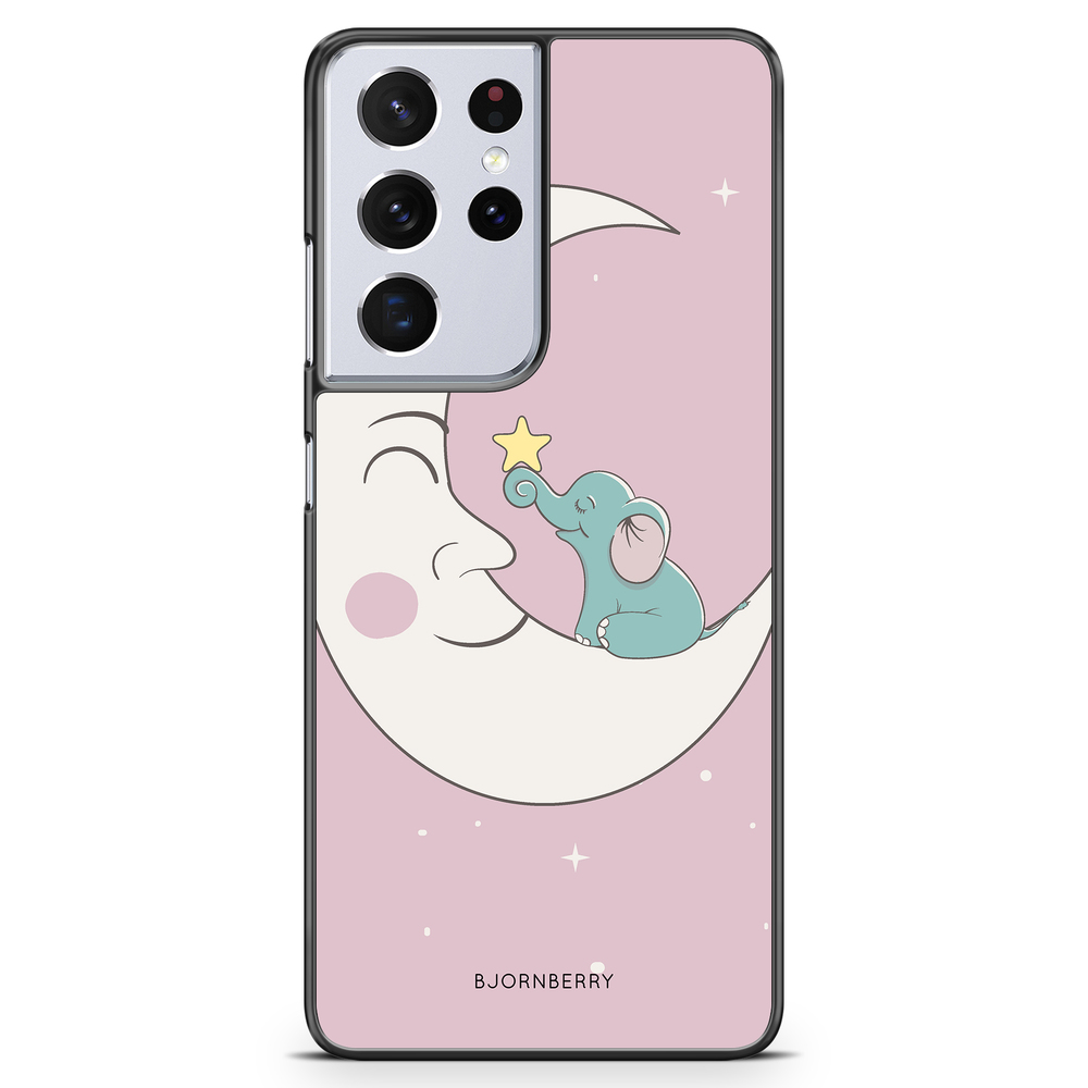 Samsung Galaxy S21 Ultra Case - Elephant Moon