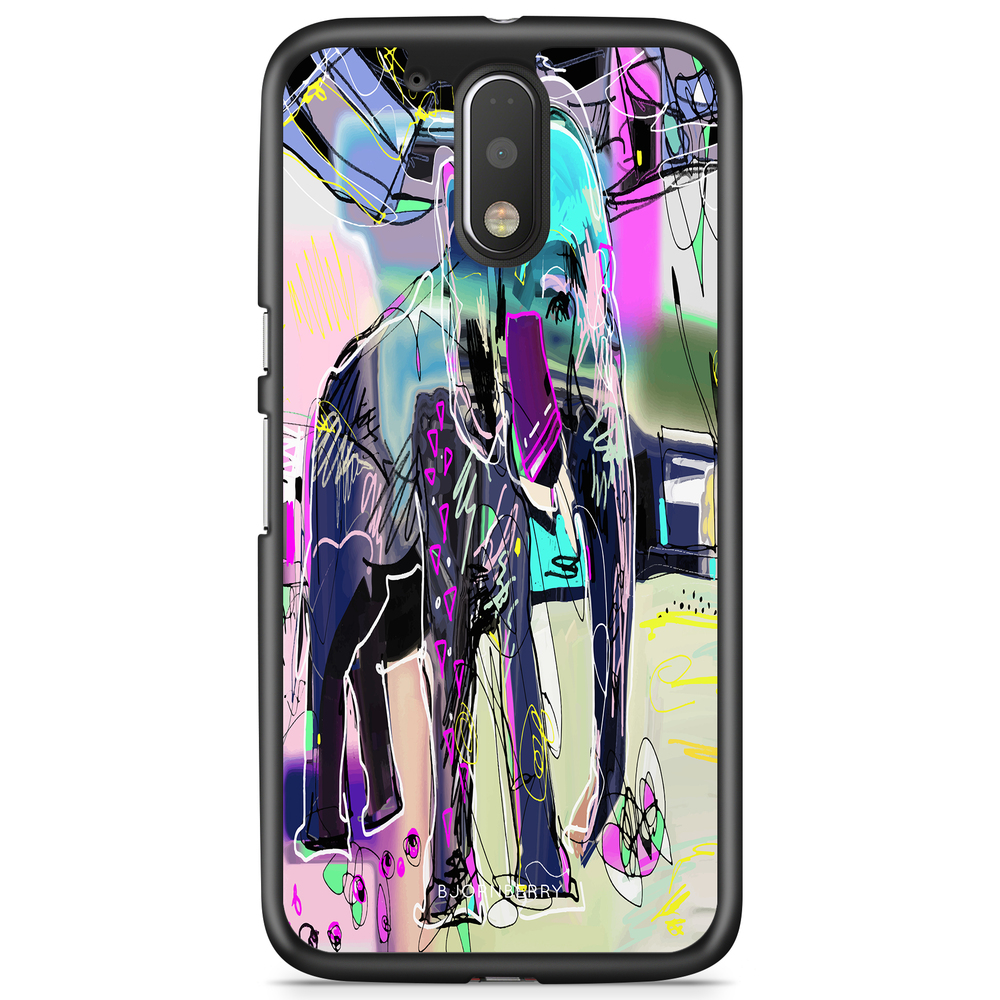 Moto G4/G4 Plus Case - Abstract Elephant