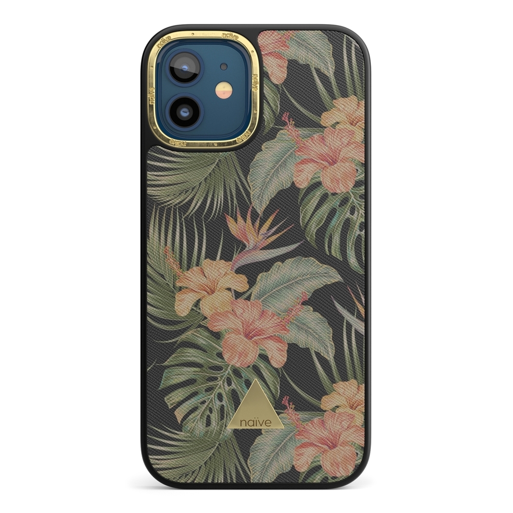 Naive iPhone 12 Mini Case - Hibiscus