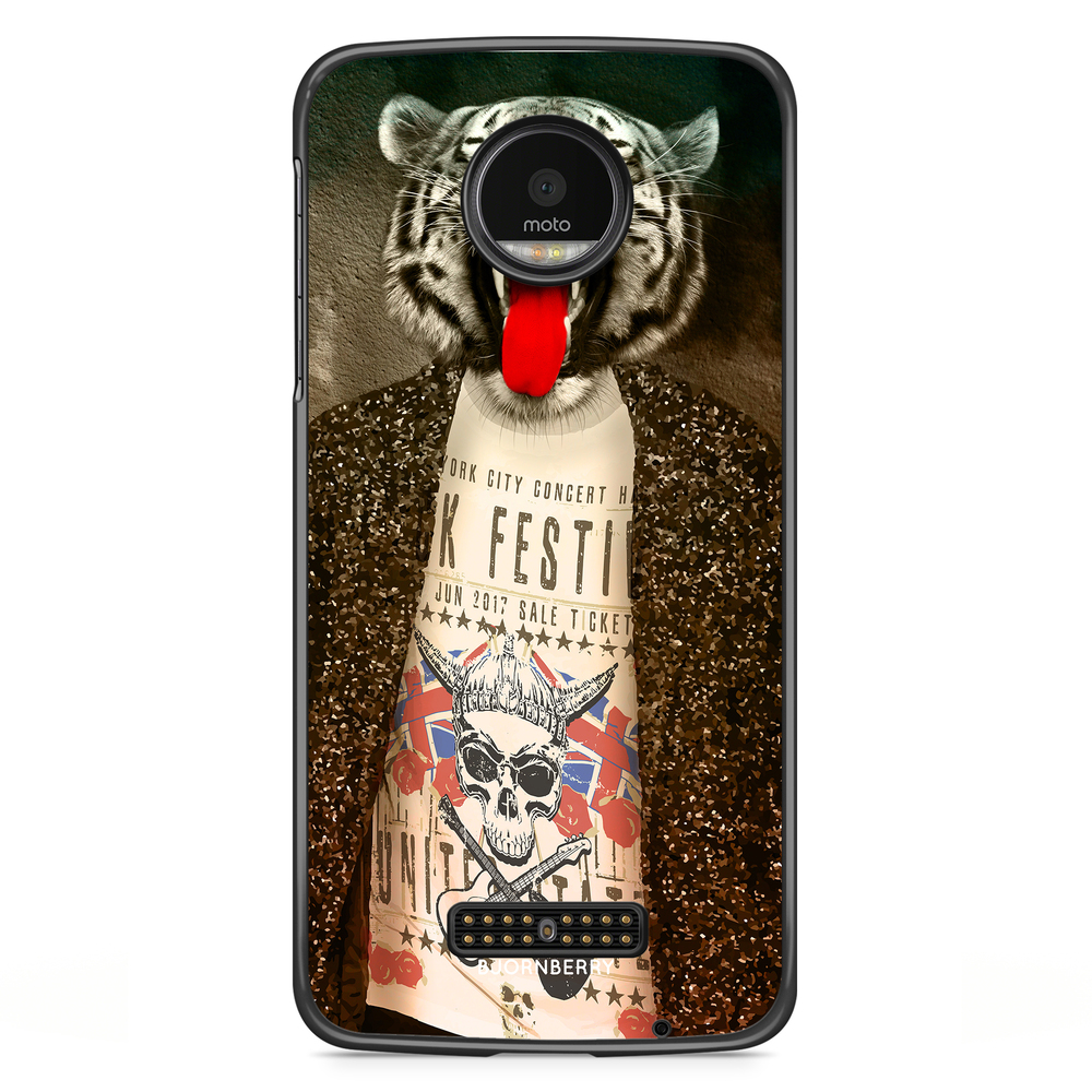 Moto Z2 Play Case - Tiger