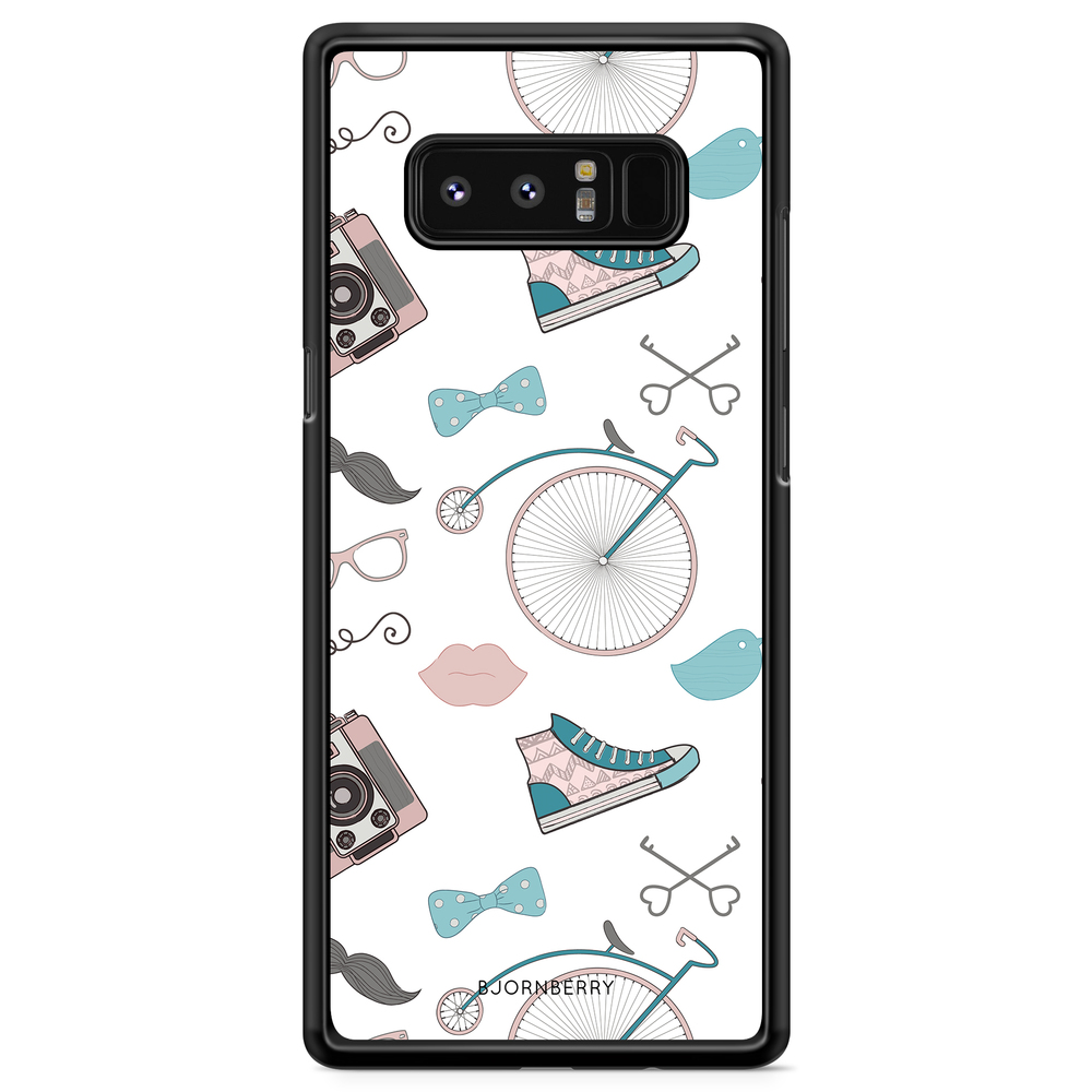 Samsung Galaxy Note 8 Case - Hipster Pattern