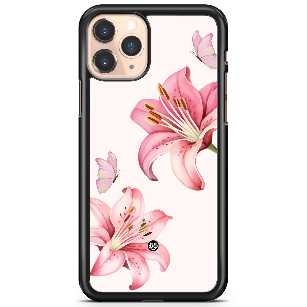 iPhone 11 Pro Max Case - WILD BLOOM - Pink Lily