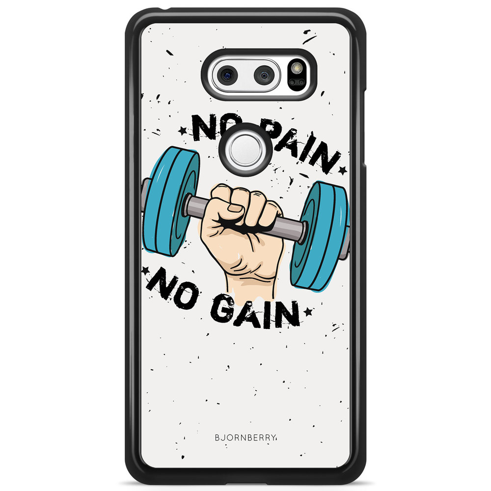 LG V30 Case - No Pain No Gain