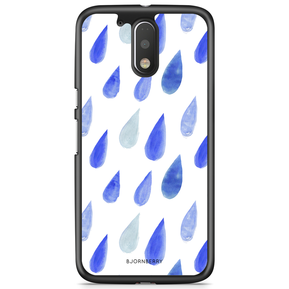Moto G4/G4 Plus Case - Watercolor Rain