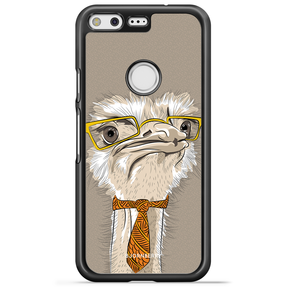 Google Pixel Case - Hipster Ostrich
