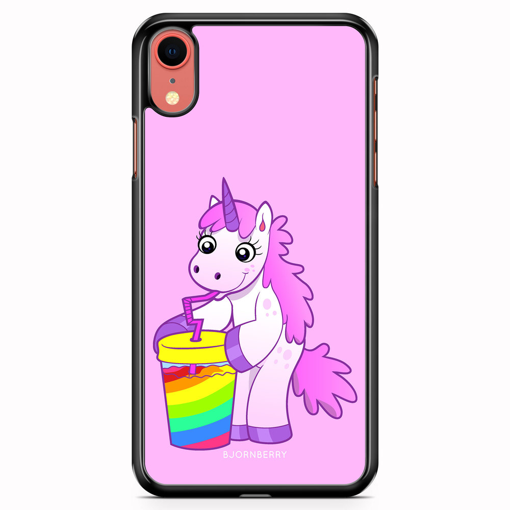 iPhone XR Case - Drinking Unicorn
