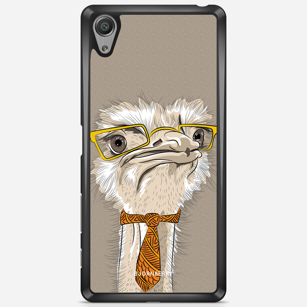 Sony Xperia X Performance Case - Hipster Ostrich