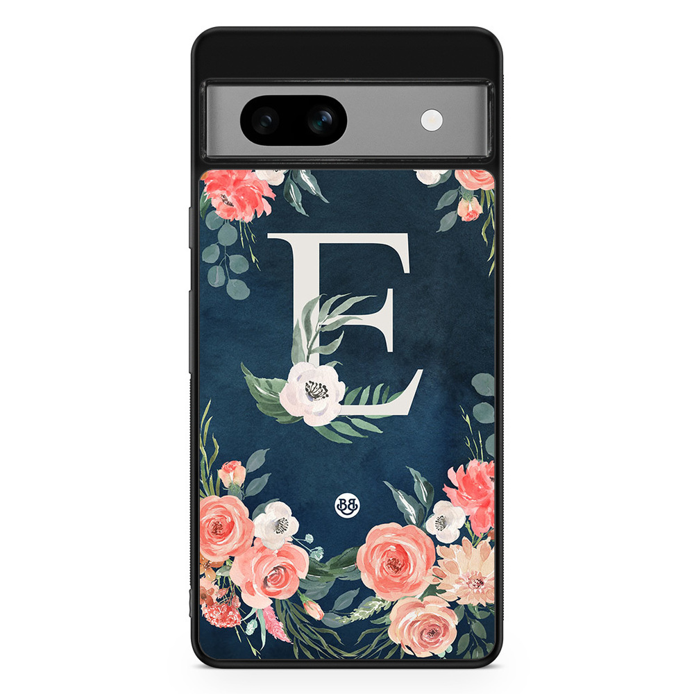 Google Pixel 7a Skal - Monogram E