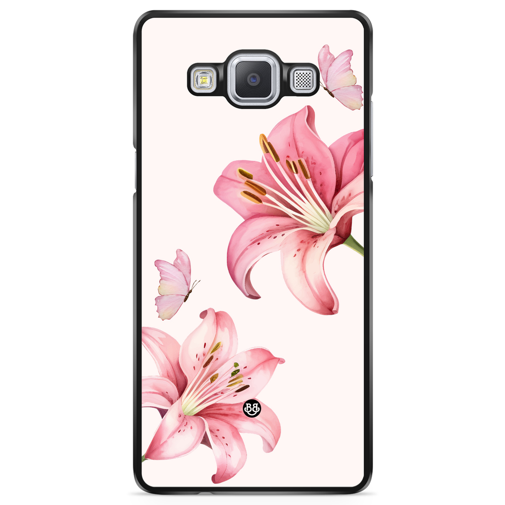 Samsung Galaxy A5 (2015) Case - WILD BLOOM - Pink Lily
