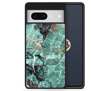 Google Pixel 7 Case - Green Marble