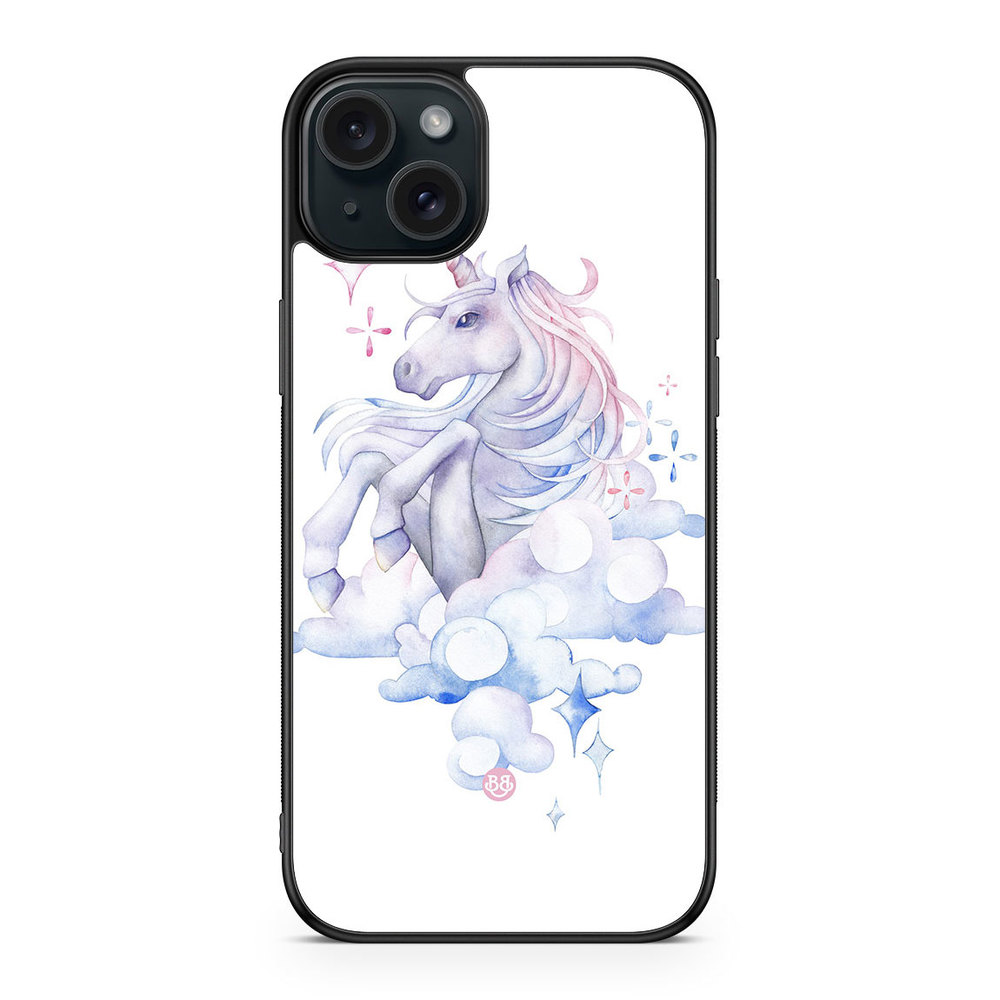 iPhone 15 Plus Case - Watercolor Unicorn