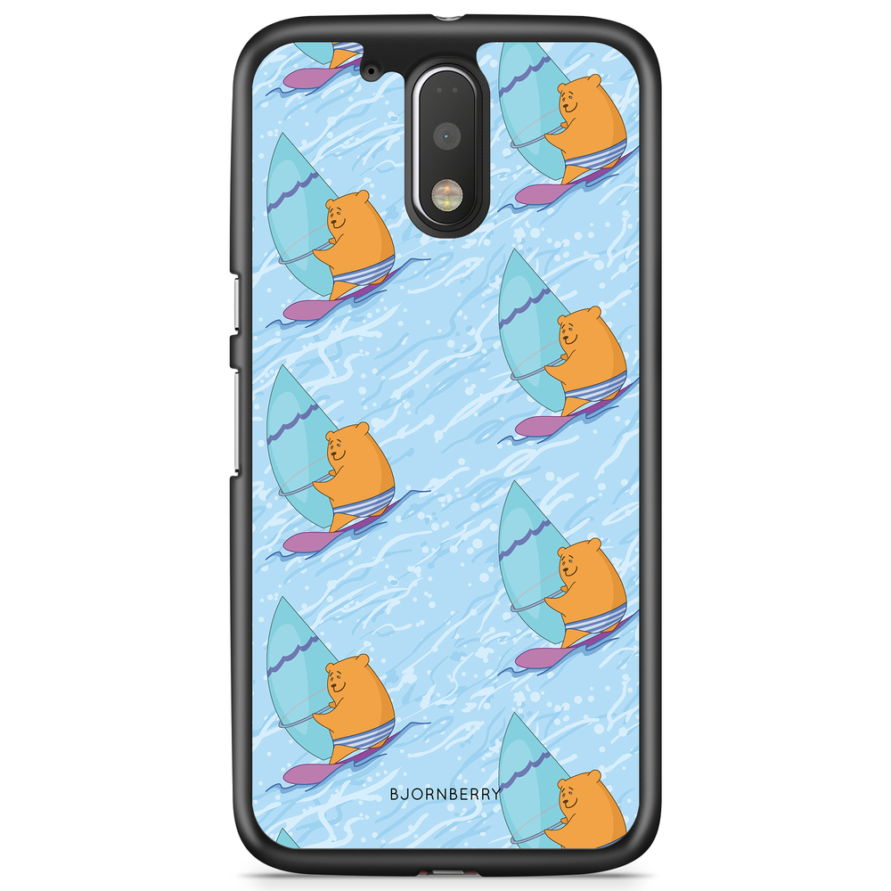 Moto G4/G4 Plus Case - Bear Surfer