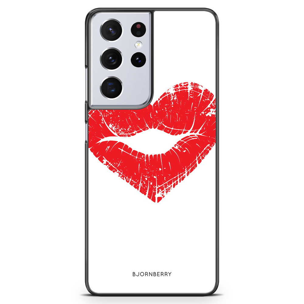 Samsung Galaxy S21 Ultra Case - Heart Lips