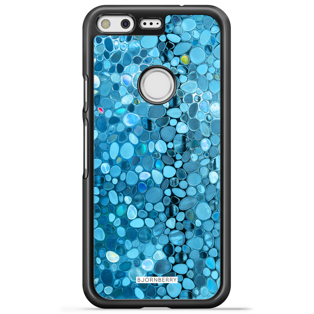 Google Pixel Case - Stained Glass Blue