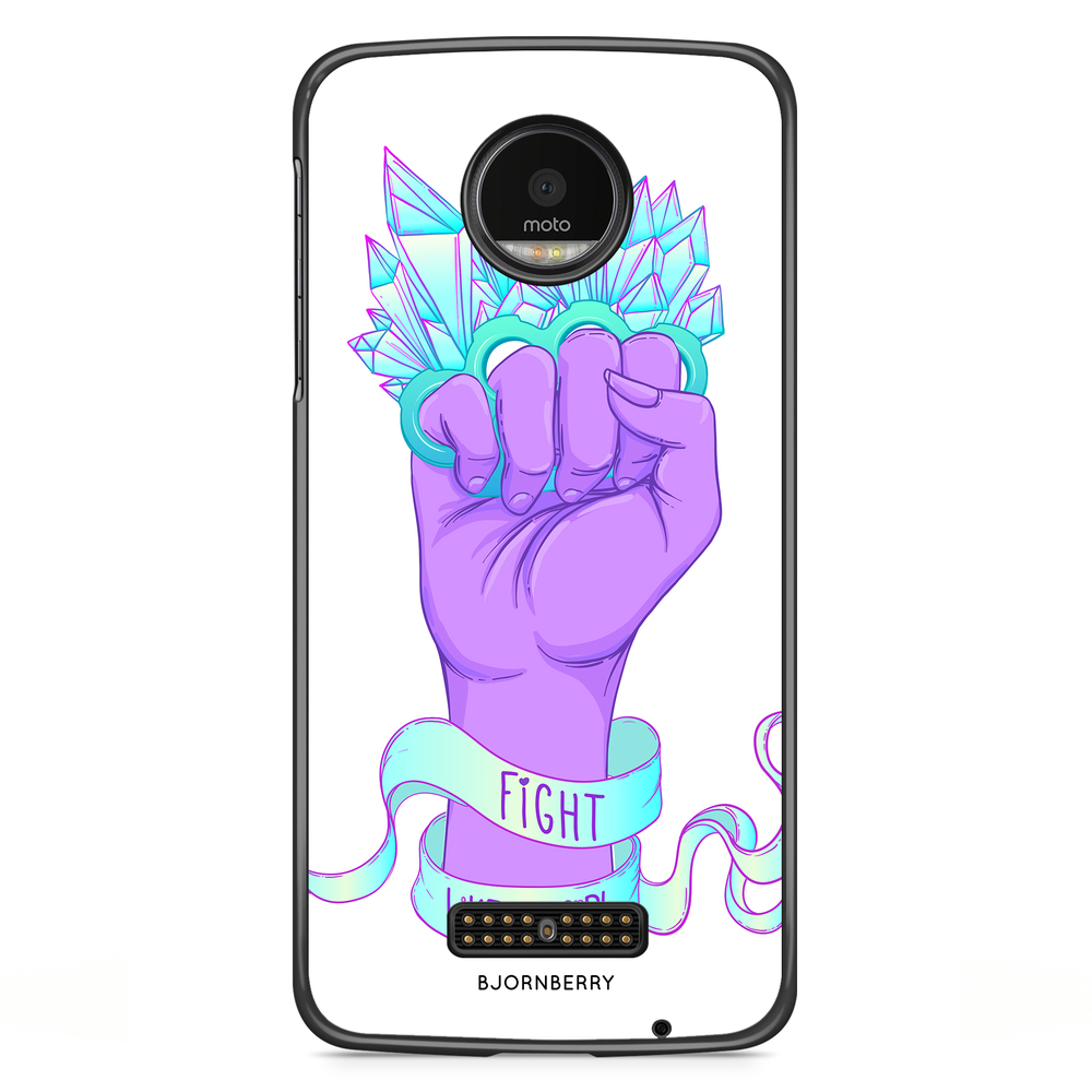 Moto Z2 Play Case - Fight Like A Girl