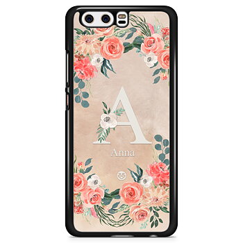 Huawei P10 Case Custom - Monogram Sand