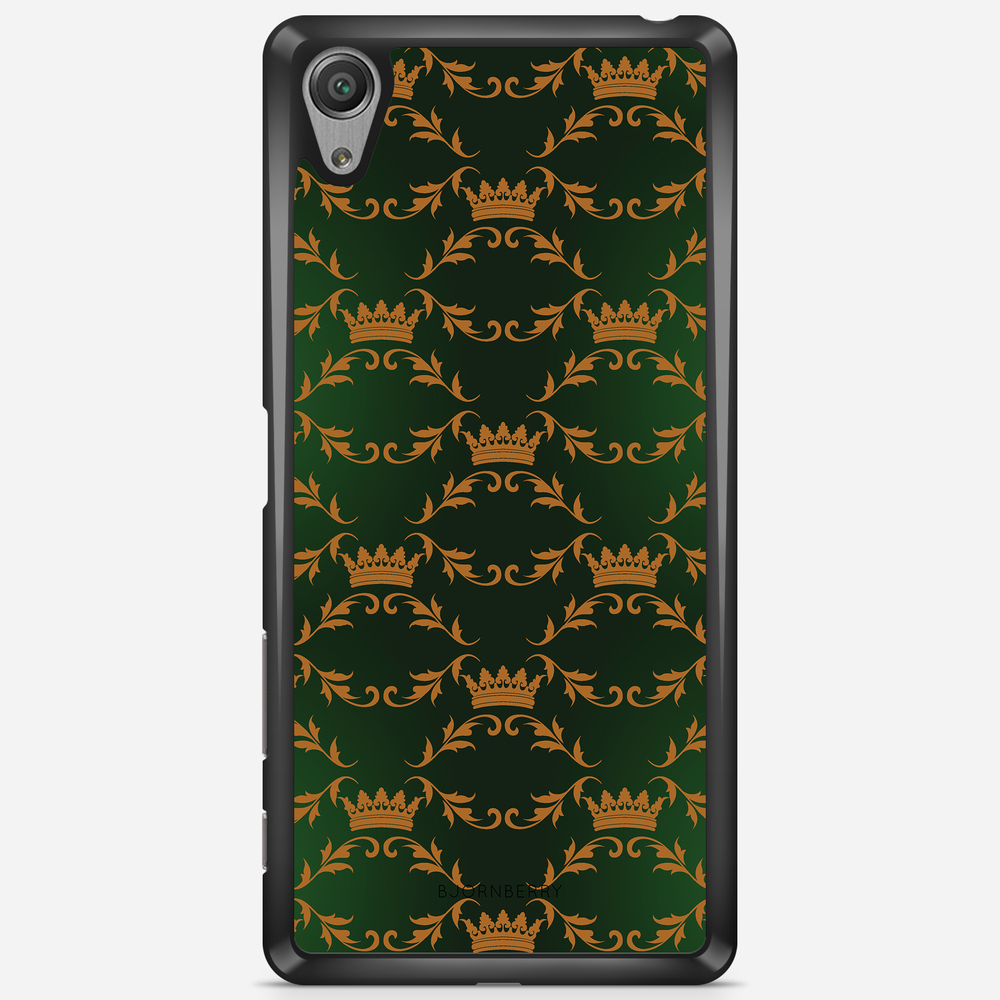 Sony Xperia X Performance Case - Crown Pattern