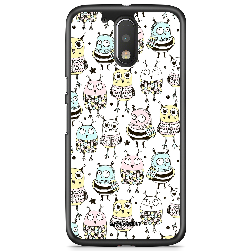 Moto G4/G4 Plus Case - Cute Owls