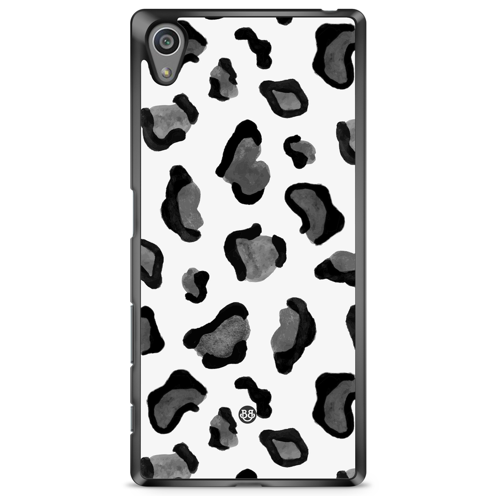 Sony Xperia Z5 Premium Case - Grey Leopard