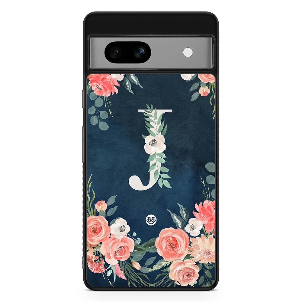 Google Pixel 7a Case - Monogram J