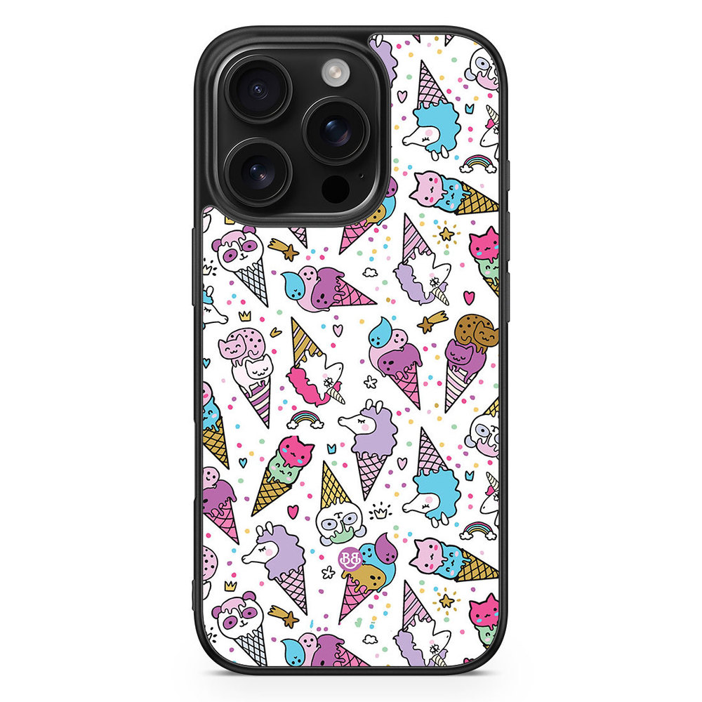 iPhone 16 Pro Case - Unicorn Ice Creams