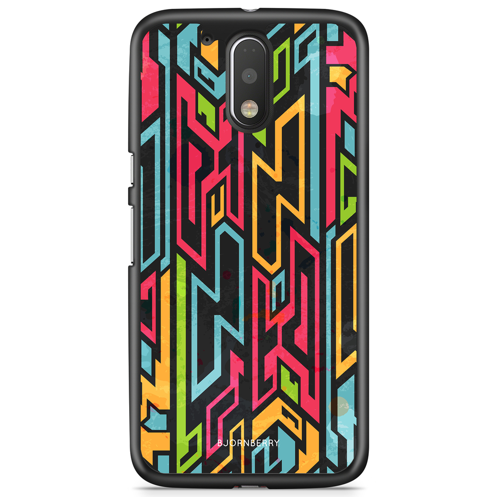 Moto G4/G4 Plus Case - Colored Tribal