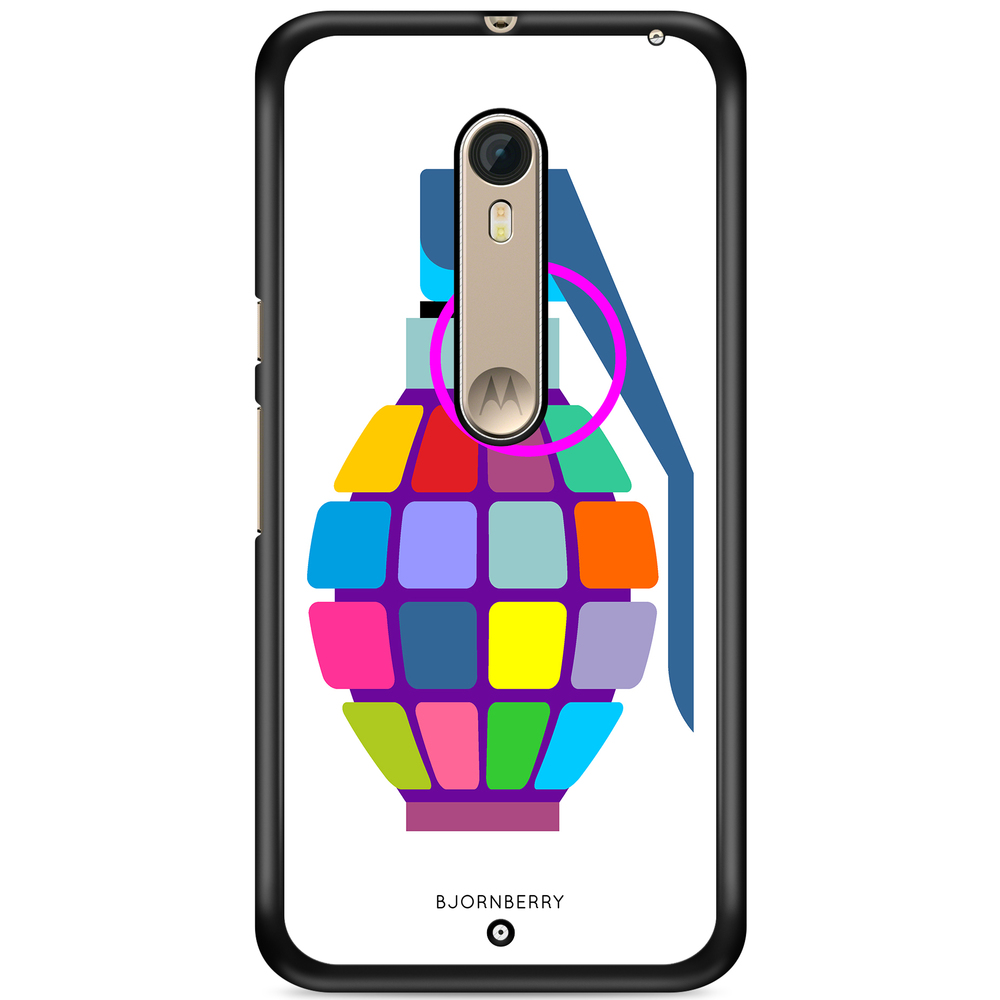 Moto X Style Case - Color Hand Granade