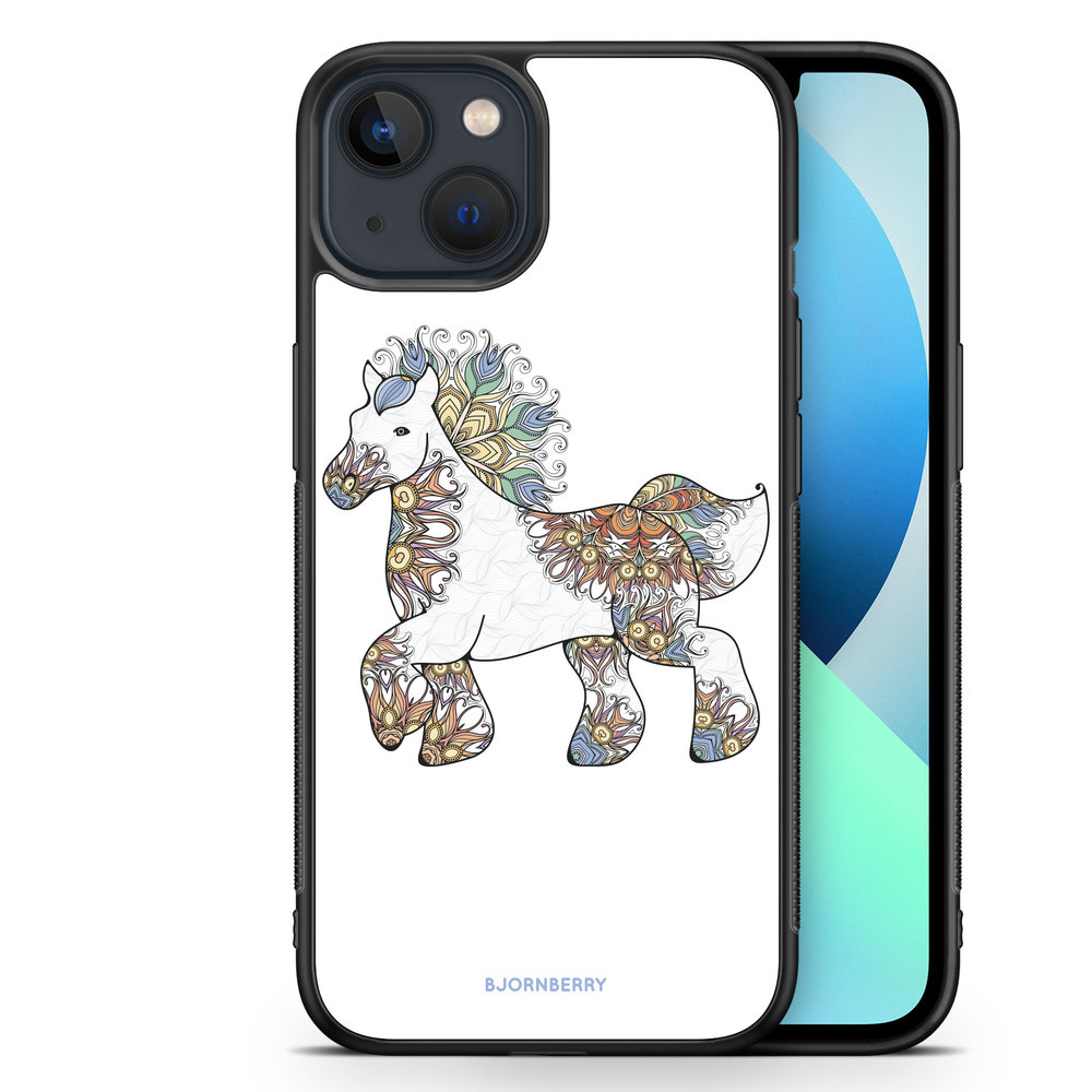 iPhone 13 Mini Case - Flower Unicorn