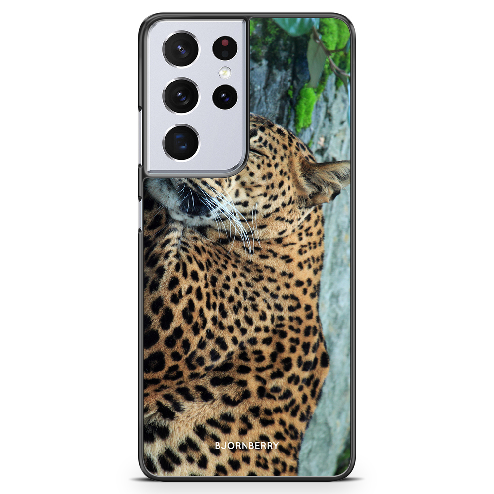 Samsung Galaxy S21 Ultra Case - Sleeping Leopard