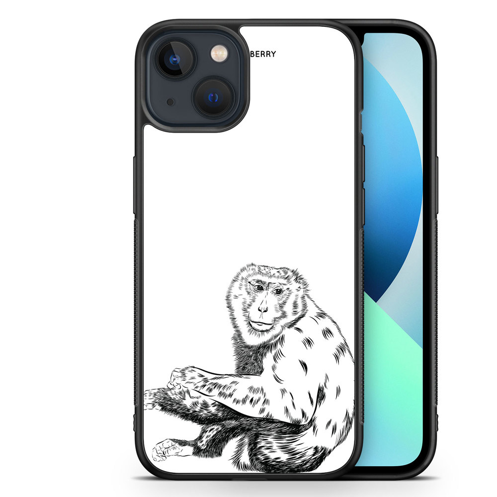 iPhone 13 Mini Case - Calm Monkey