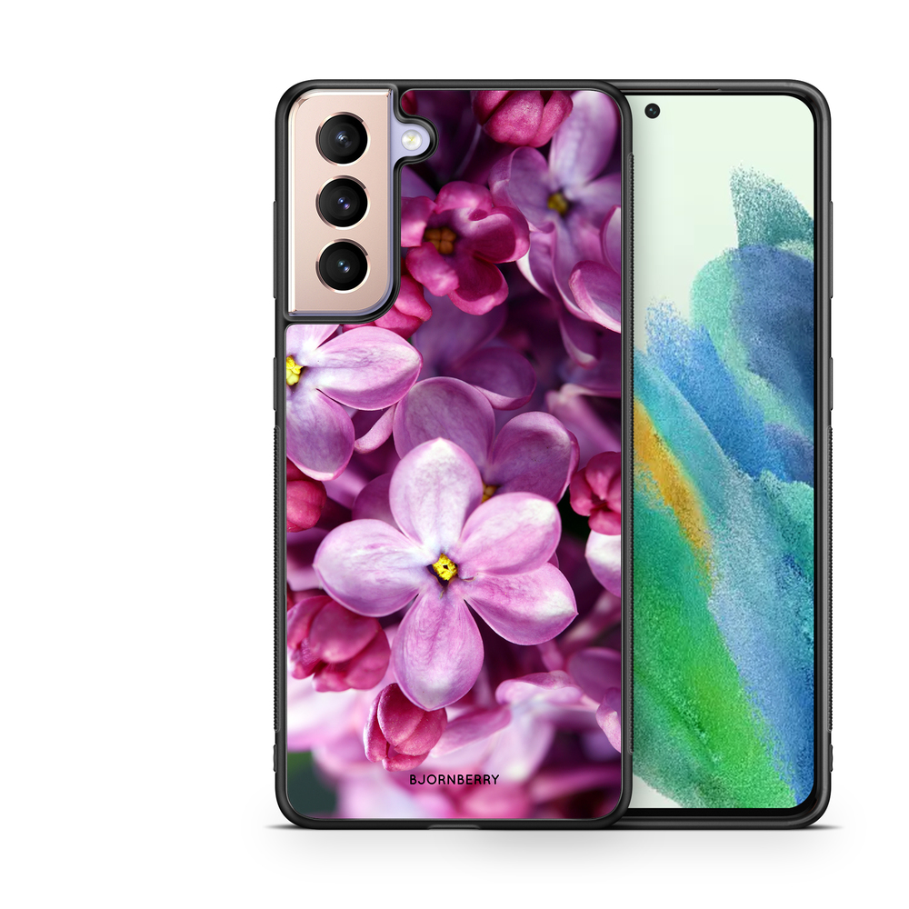 Samsung Galaxy S21 FE 5G Case - Purple Spring Flower